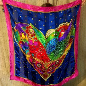 LAUREL BURCH SILK SCARF